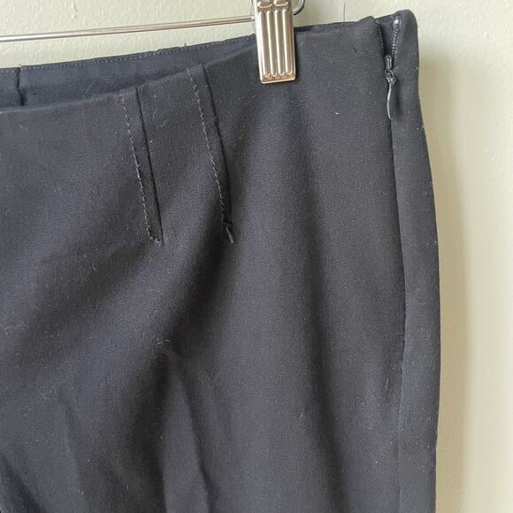 Talbots Womens Dress Pants Size 12 Petite Bi Stretch Straight Leg Curvy Navy - Picture 11 of 11